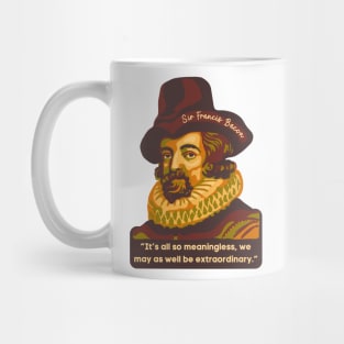 Sir Francis Bacon Portrait and Quote Mug